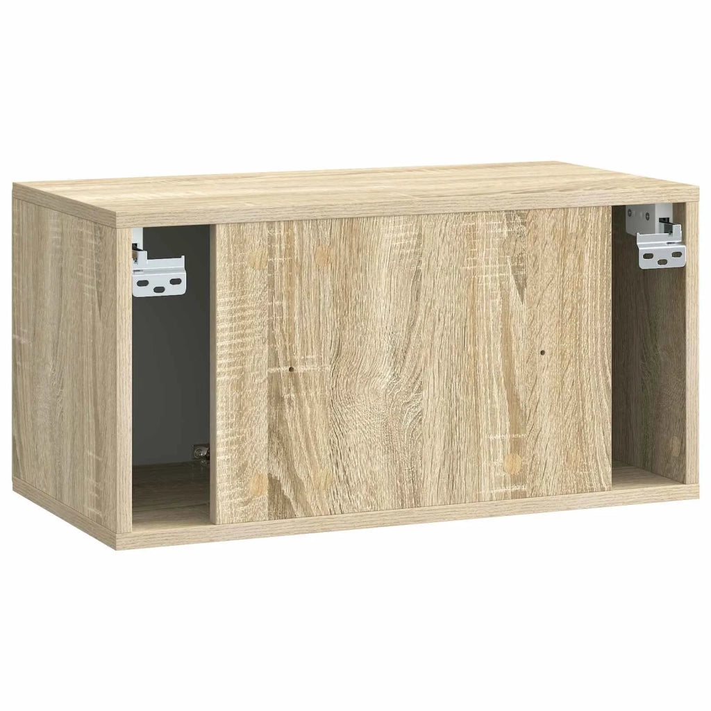 Mobile Porta TV da Muro 59,5 x 31 x 30 cm Rovere Sonoma 899217