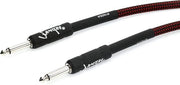 Cavo di connessione per chitarra - 7.5m - Rosso tweed - Jack plug destro