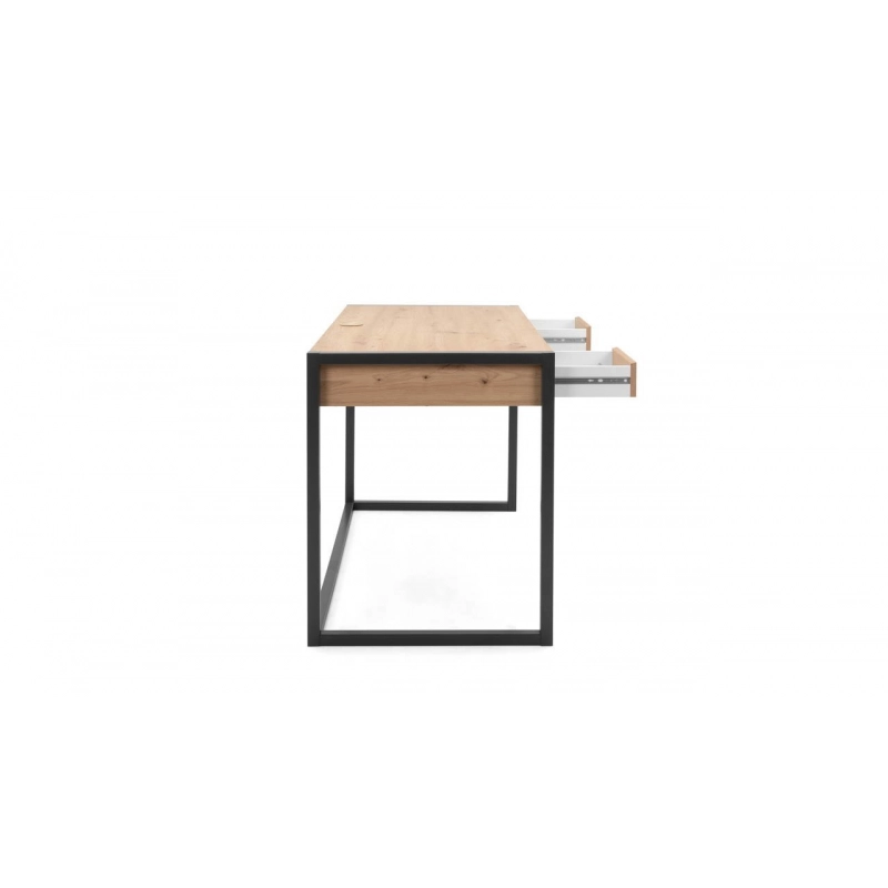 Scrivania Denver 30 L120xP60XH75 quercia antracite