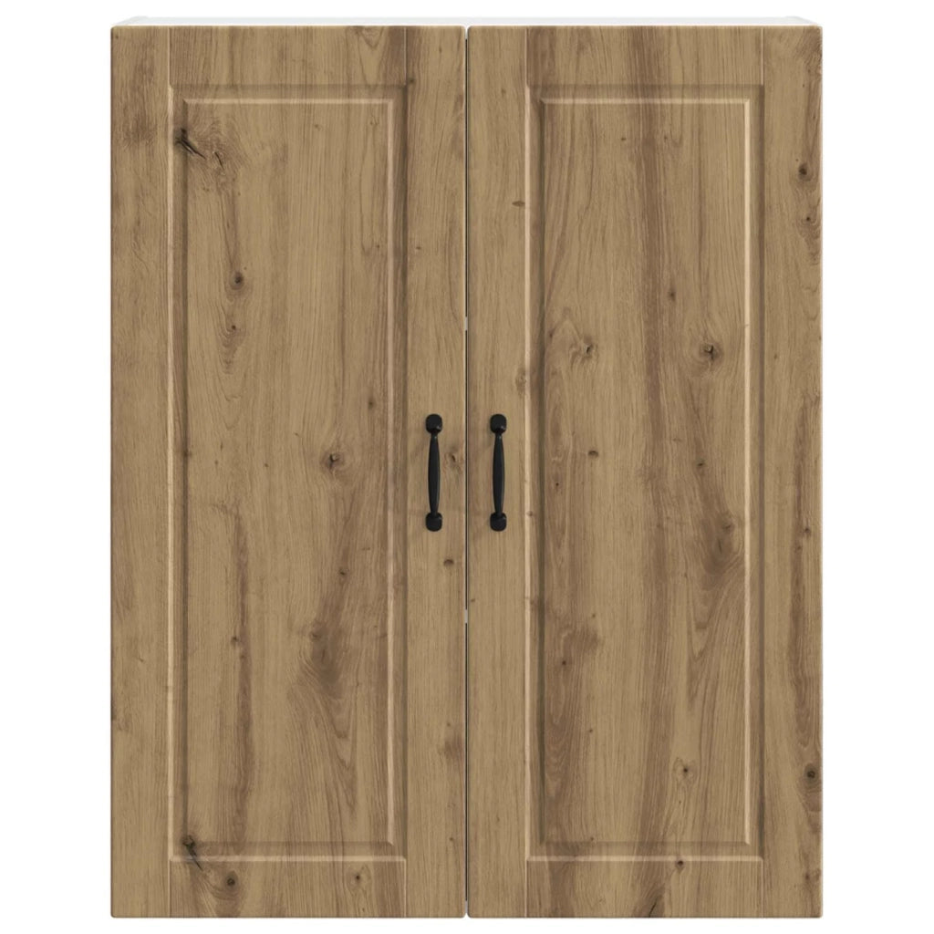 Armadietto a muro PORTO Rovere artigianale 80 x 31 x 100 cm
