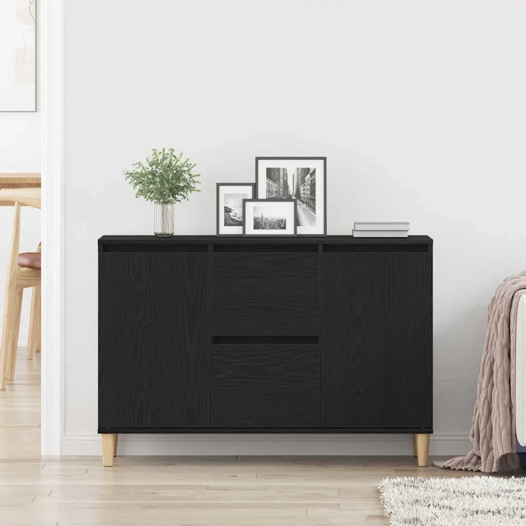 Credenza Nero 102 x 35 x 60 cm Legno ingegnerizzato 862044