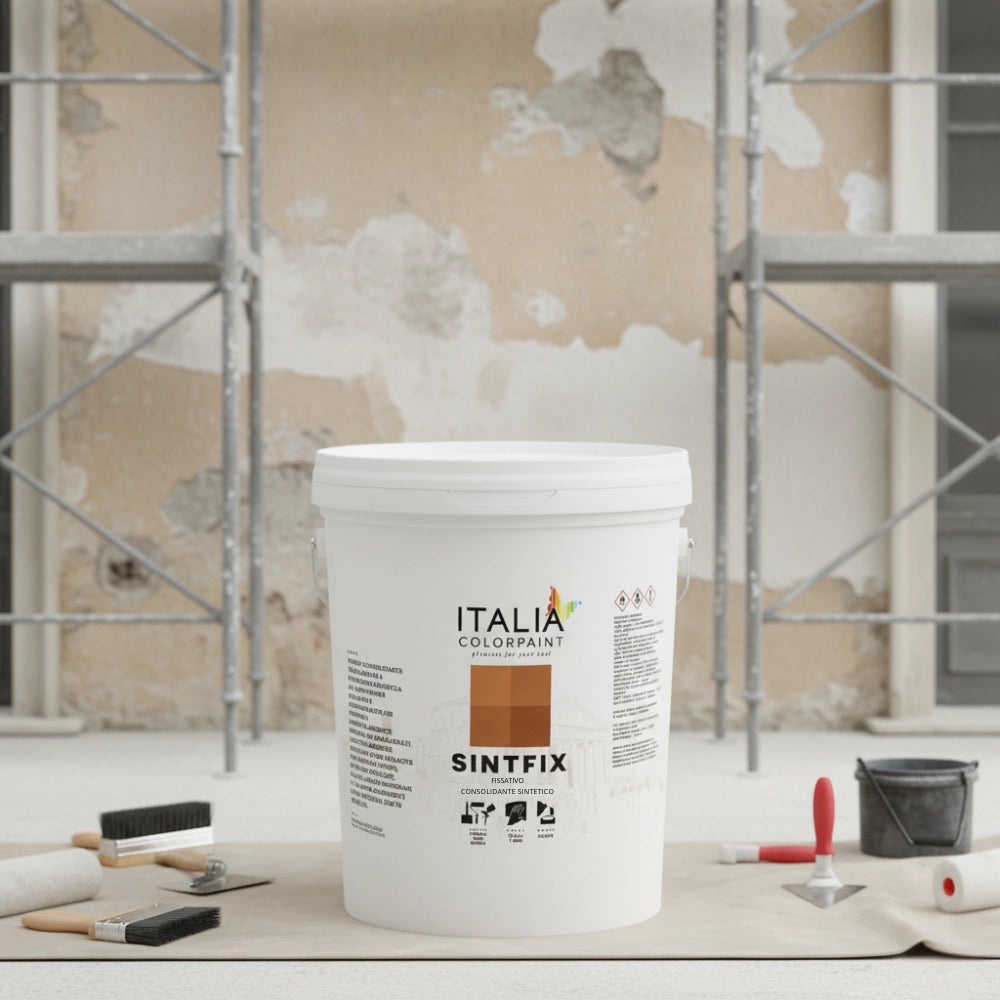 Primer sintfix fissativo consolidante trasparente per pareti *** formato 0,750 lt, confezione 1