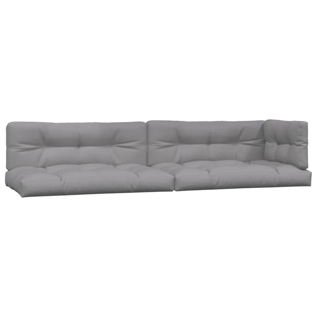 Set Divani Pallet Giardino 4pz Cuscini Legno Massello Acacia