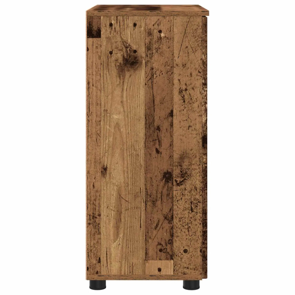 Mobile da Bagno con archiviazione Legno vecchio 60 x 35 x 80 cm 883312