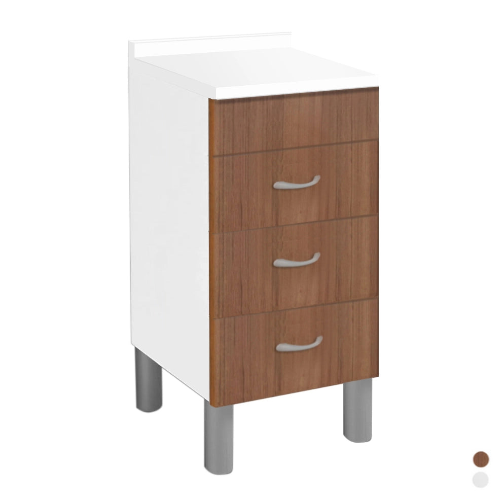 BASE 3 CASSETTI 40X50- cm. 40 x 50 Bianco- DH- pezzi 1