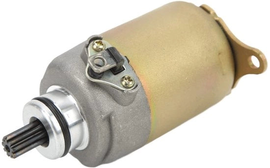 Motore di Avvio 9 Poli - Motore di Ricambio per GY6-125/150 - Alta Qualità Metallo - Resistente ai Colpi - Installazione Facile - Duraturo - Avviatore Motore