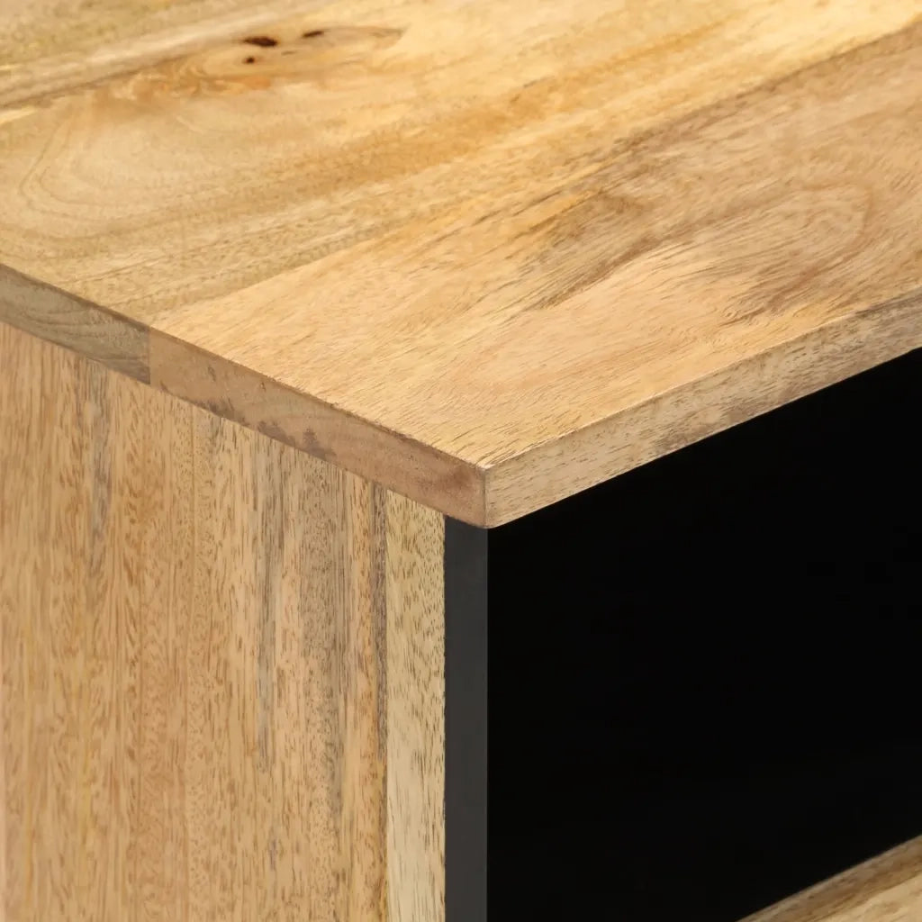 Mobile Porta TV-Mobile per TV-Credenza TV 100x33x46 cm in Legno Massello di Mango 687650
