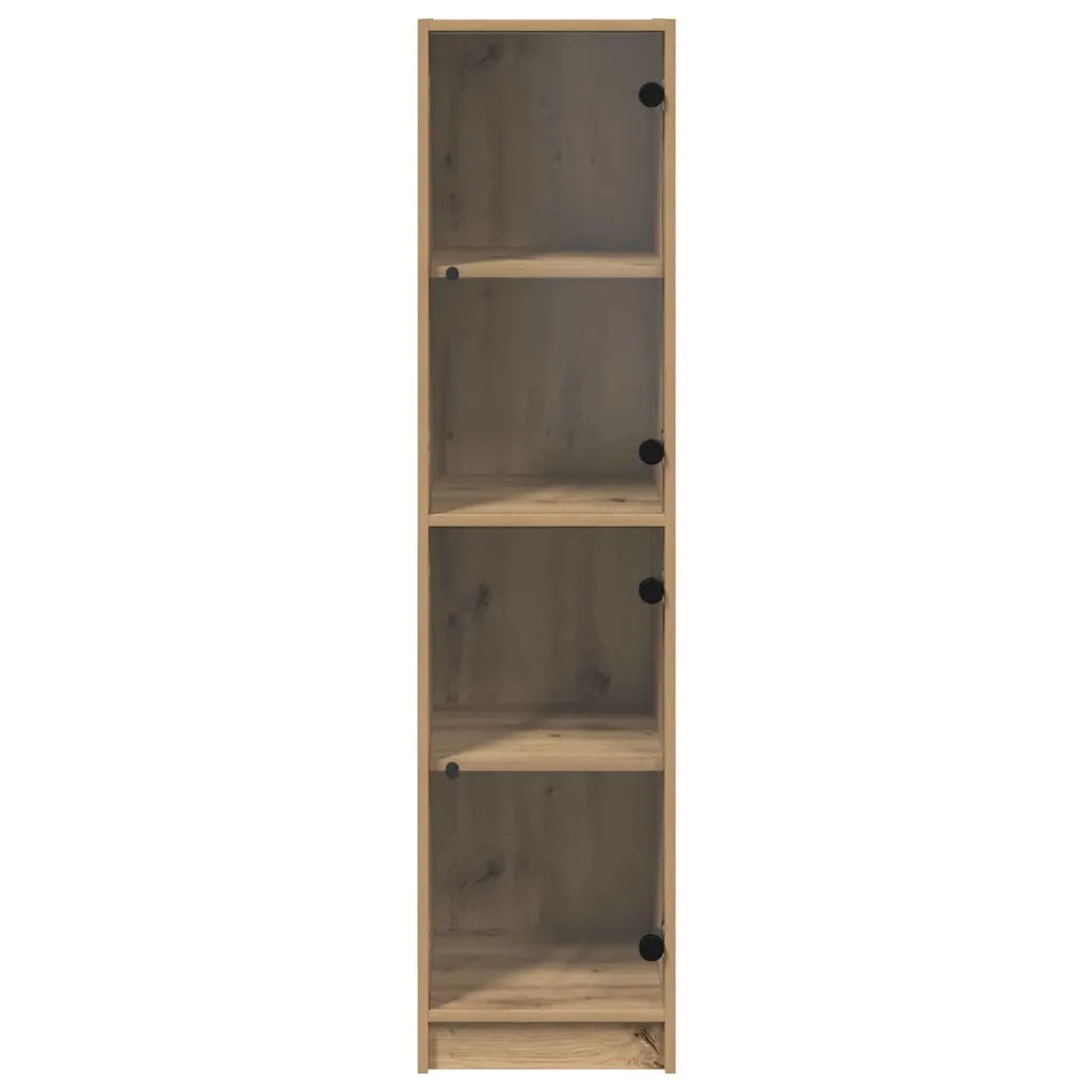 Credenza | Madia | Buffet da pranzo | Armadio da pranzo Rovere artigianale 35 x 37 x 142 cm Legno multistrato