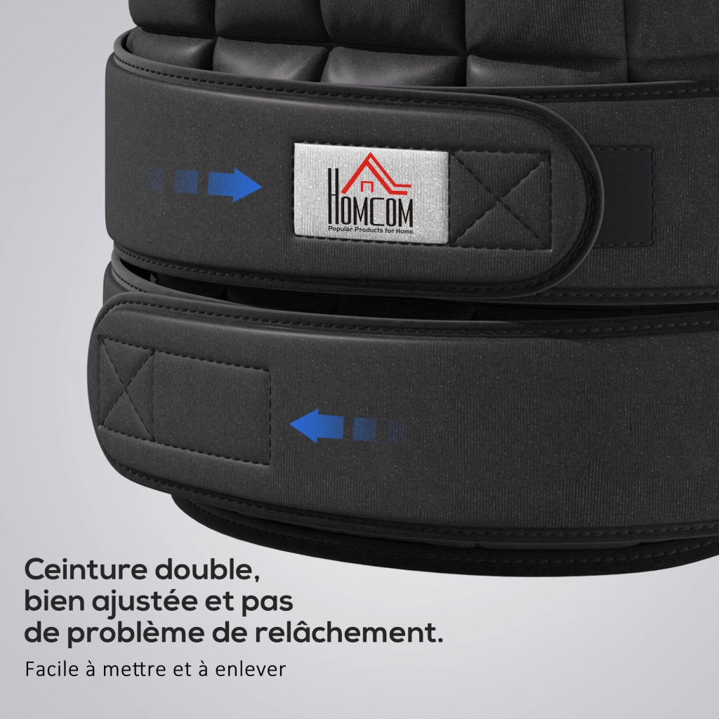 Gilet Lestato Regolabile ¨C Minimal ¨C 50x60cm Nero