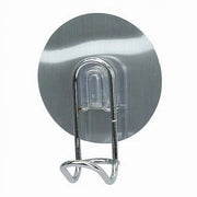 Trade Shop - Gancio Porta Asciugamani Montaggio A Parete Bagno Con Biadesivo 8x4.5x10cm 79834 -