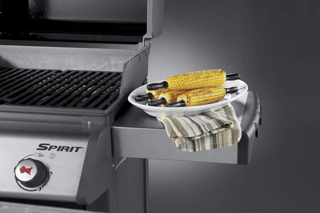 Weber 6489 spedini per pannocchie corn holder set kit accessorio per barbecue