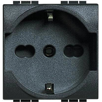 Bticino SL4140/16 Presa Multistandard Antracite