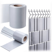 Nastro di protezione KADAX per pannelli di recinzione, recinzione, protezione UV, 20 clip, 19x35 m