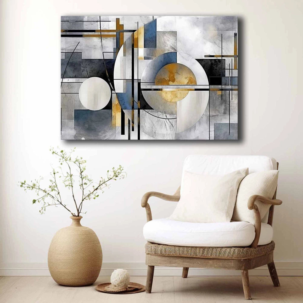 Nahate, Quadro Materiale Struttura in Tessuto, 70x100h cm Multicolore