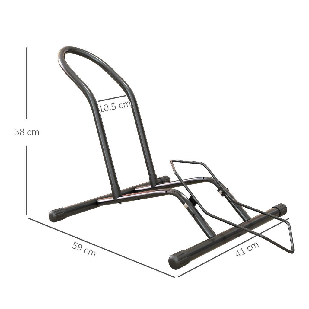 Portabiciclette in acciaio per interno ed esterno ¨C Minimal ¨C 59x41x38 cm Nero