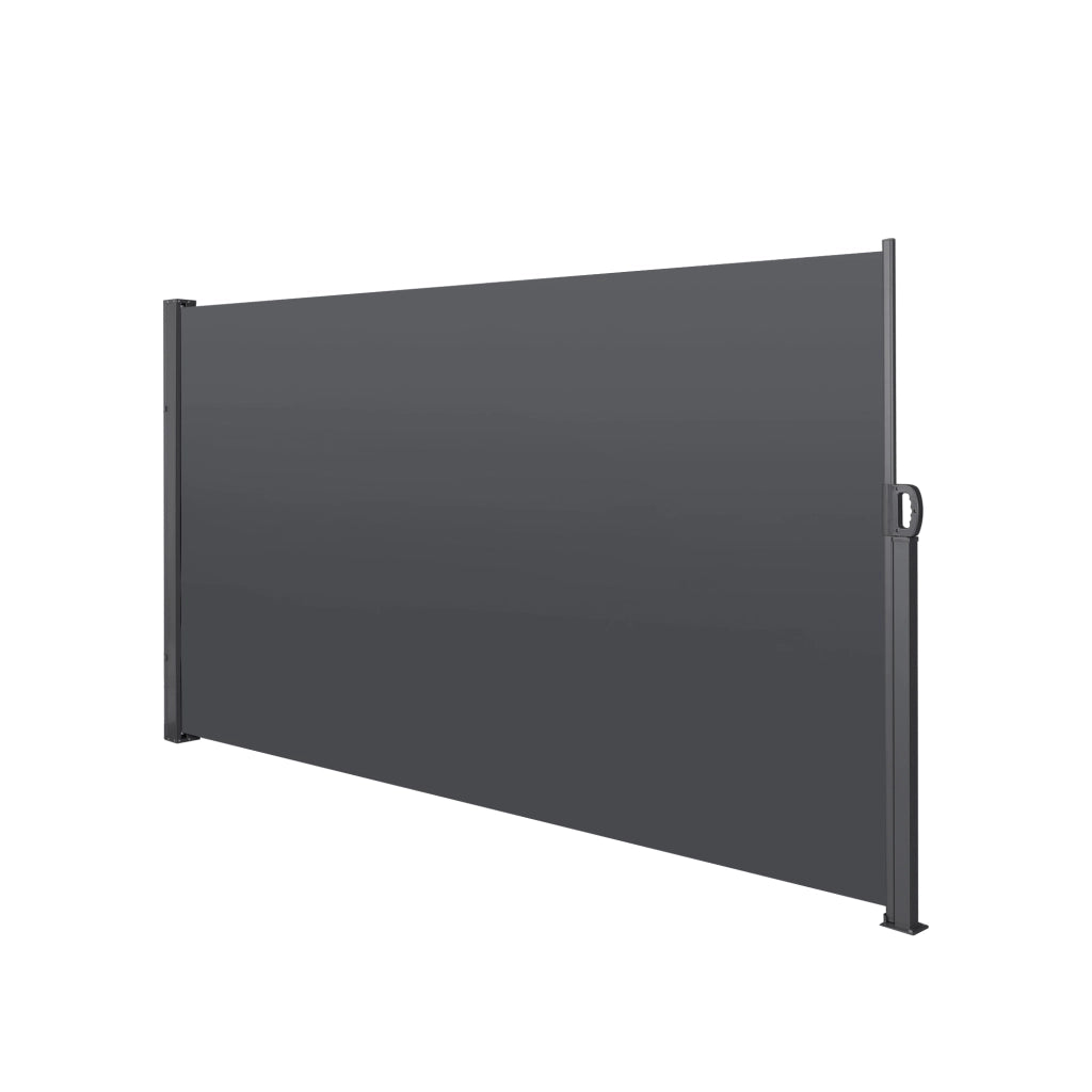 Tenda Laterale Retrattile per Balcone e Giardino ¨C MINIMAL ¨C Grigio, 160x300 cm