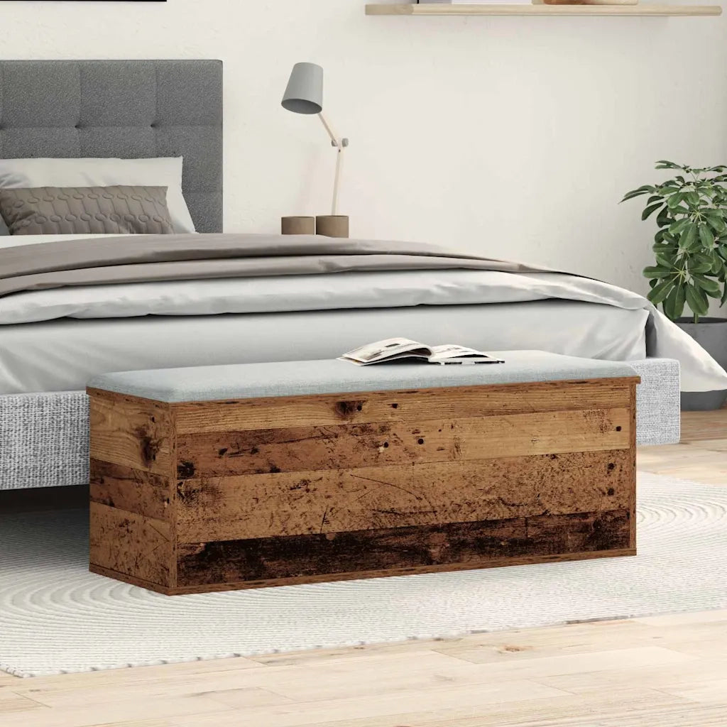 Scatola di Stoccaggio Legno vecchio 102 x 35 x 35 cm CFW2562265