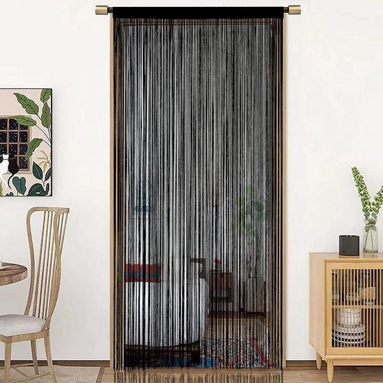 Tendal di bambù isolante 90x245cm - Mosche - Macramè - Polyester - Tendal di corda