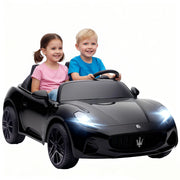 Auto Elettrica Maserati per Bambini 2 Posti ¨C Xylo ¨C 12V con Telecomando LED Musica Nero