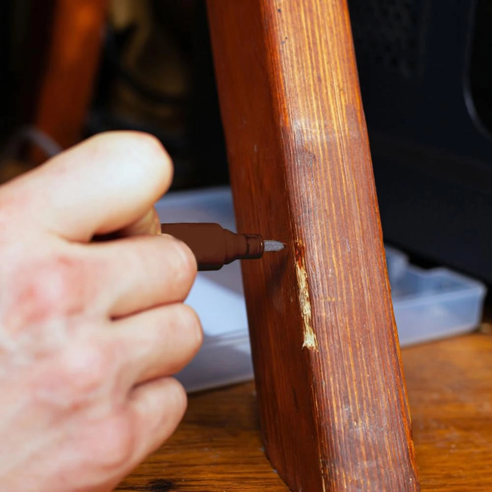 Libèron Pennarello Ritocchi per Legno riparazione Graffi Mobili Noce Chiaro