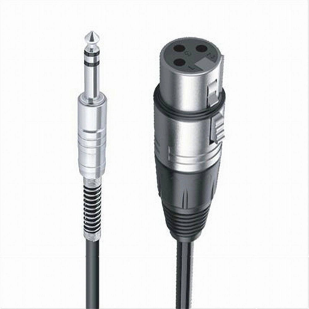 Trade Shop - Cavo Da Jack 6.5 Mm A Xlr Femmina Audio Prolunga Per Microfono Da 5metri Jxlr-07 -