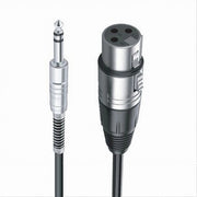 Trade Shop - Cavo Da Jack 6.5 Mm A Xlr Femmina Audio Prolunga Per Microfono Da 5metri Jxlr-07 -