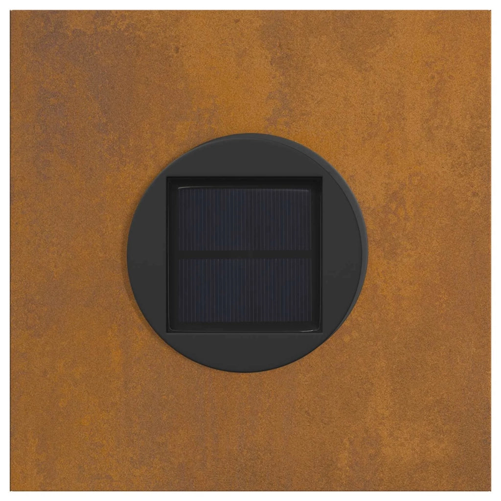 Faro LED solare per sentieri 2 pz Bronzo CFW2586440
