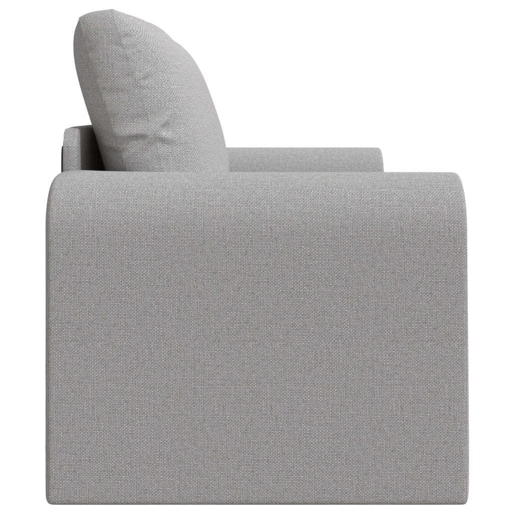 Divano Letto 2-in-1 Grigio Nuvola 148x71x83 cm Tessuto