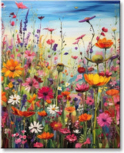 Pittura a Diamanti Fiori Set di Pittura a Diamanti per Adulti 30 x 40 cm Regali per Madre o Feste