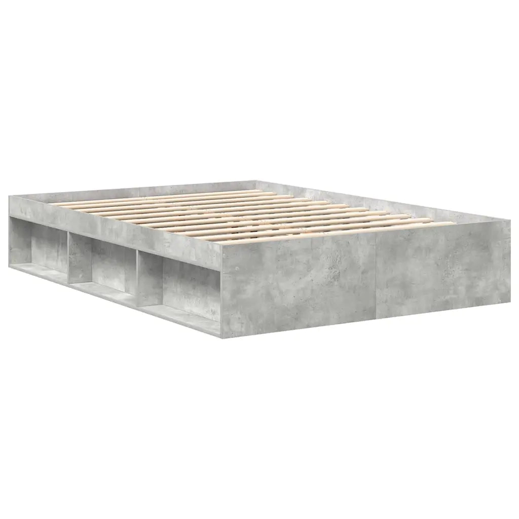 Giroletto-Struttura Letto Grigio Cemento 120x190 cm Small Double