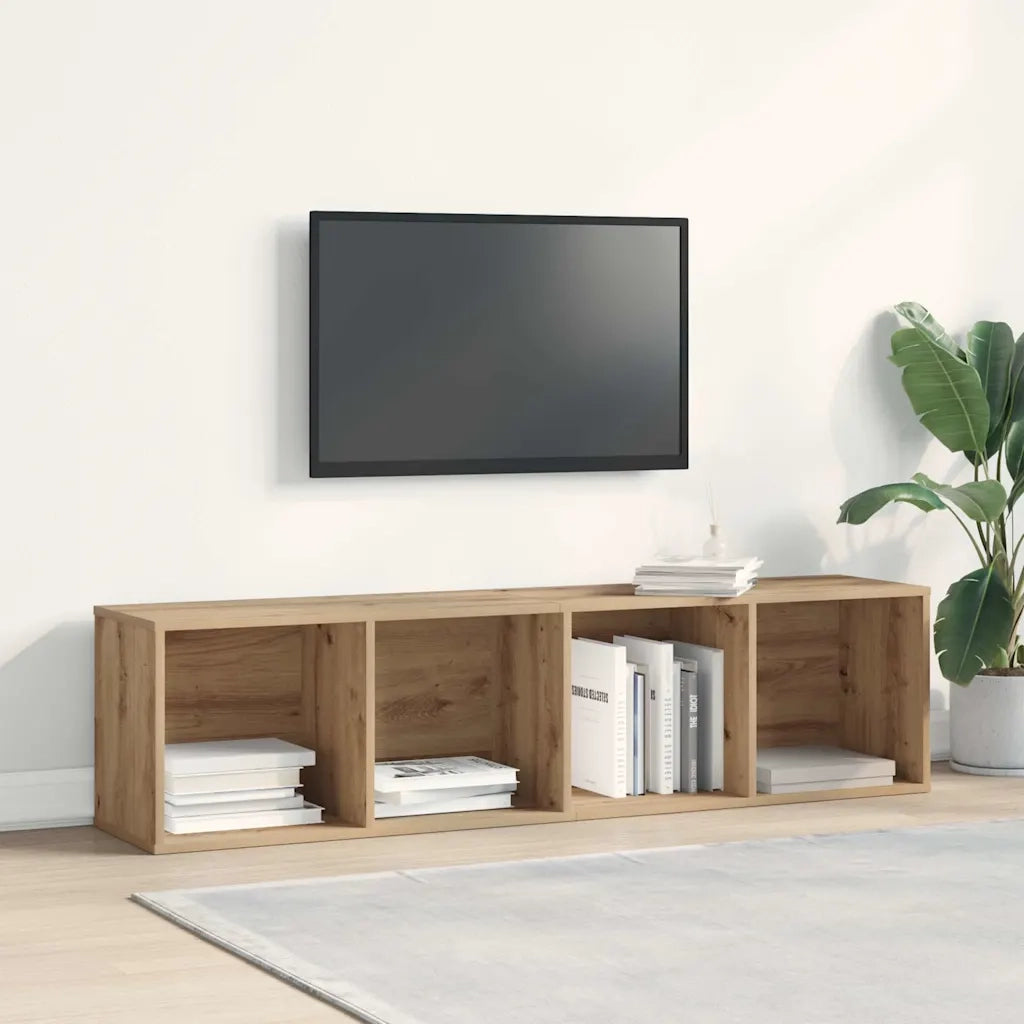 Libreria/Mobile TV Legno Antico 36x30x143 cm Legno Multistrato 855812