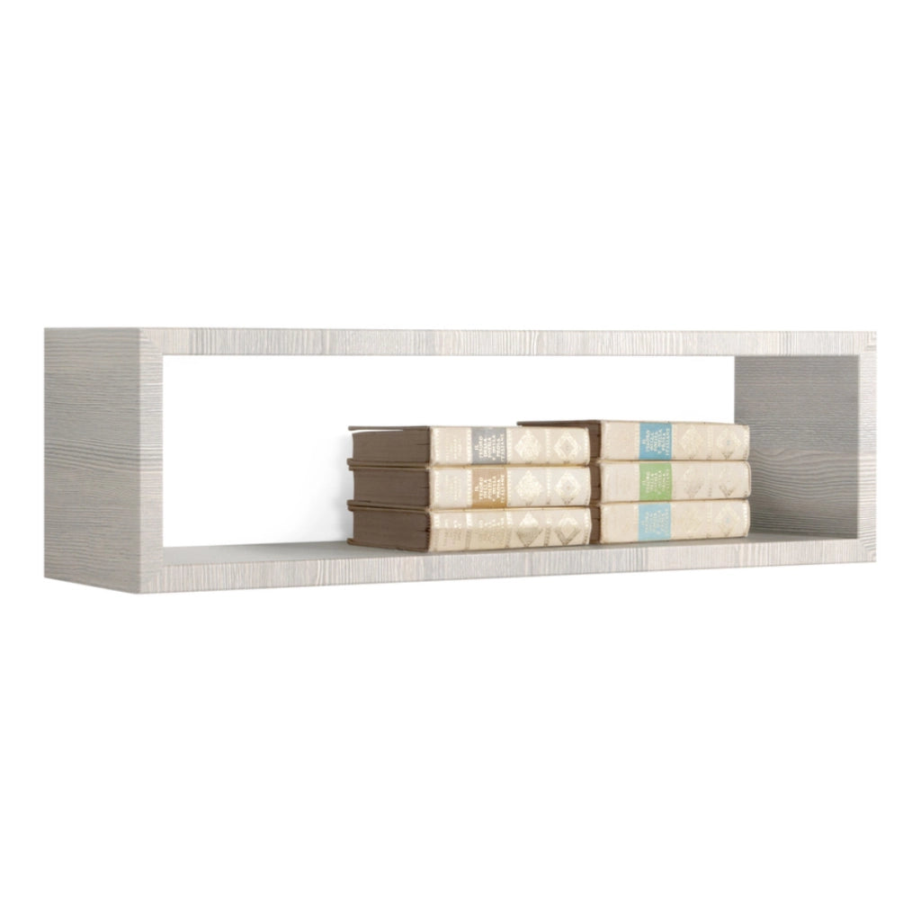 Mensola da Muro Modello REGOLO, Pensile Bagno, Mensola da Parete, Scaffale da Parete, 60x17 p15.5 cm. Finitura  ROV. GRIGIO - MADE IN ITALY