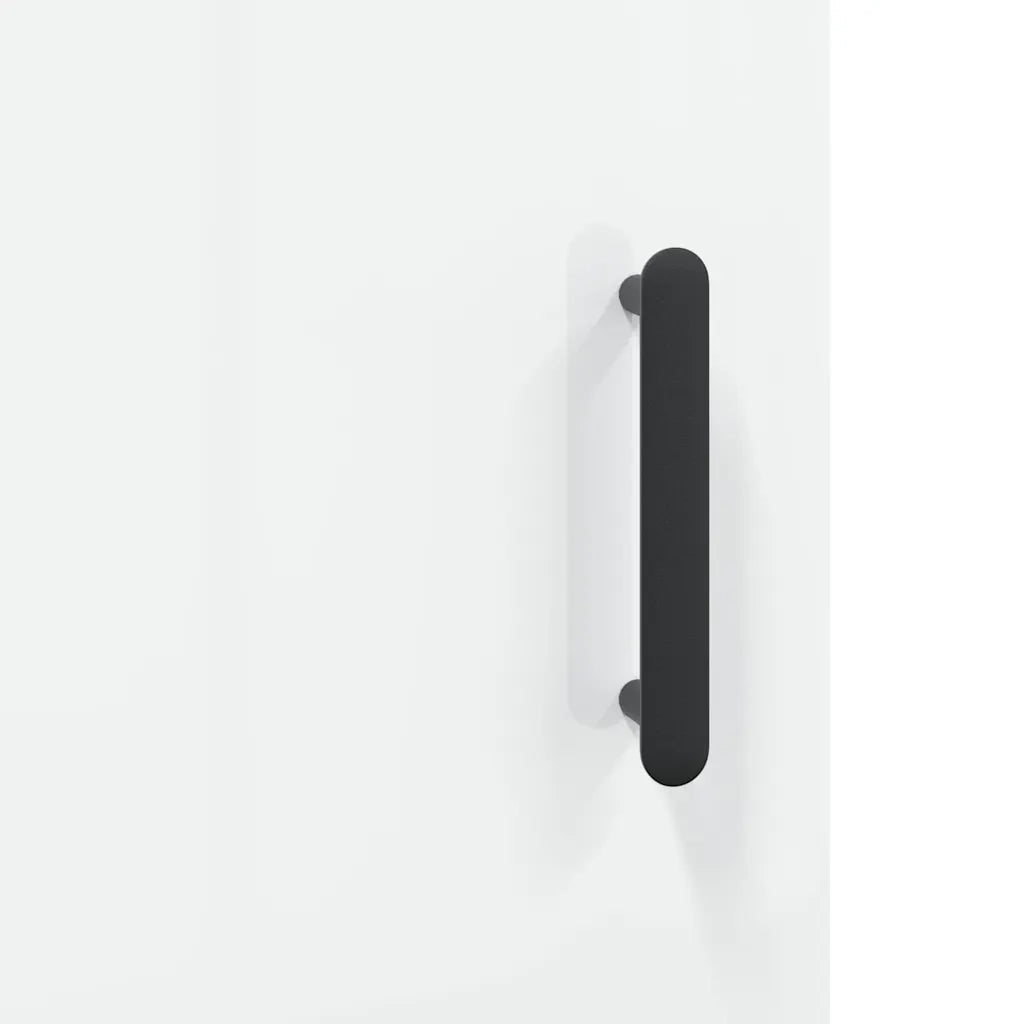 Credenza 69,5x34x90 cm in Legno Multistrato Bianco Lucido 827990