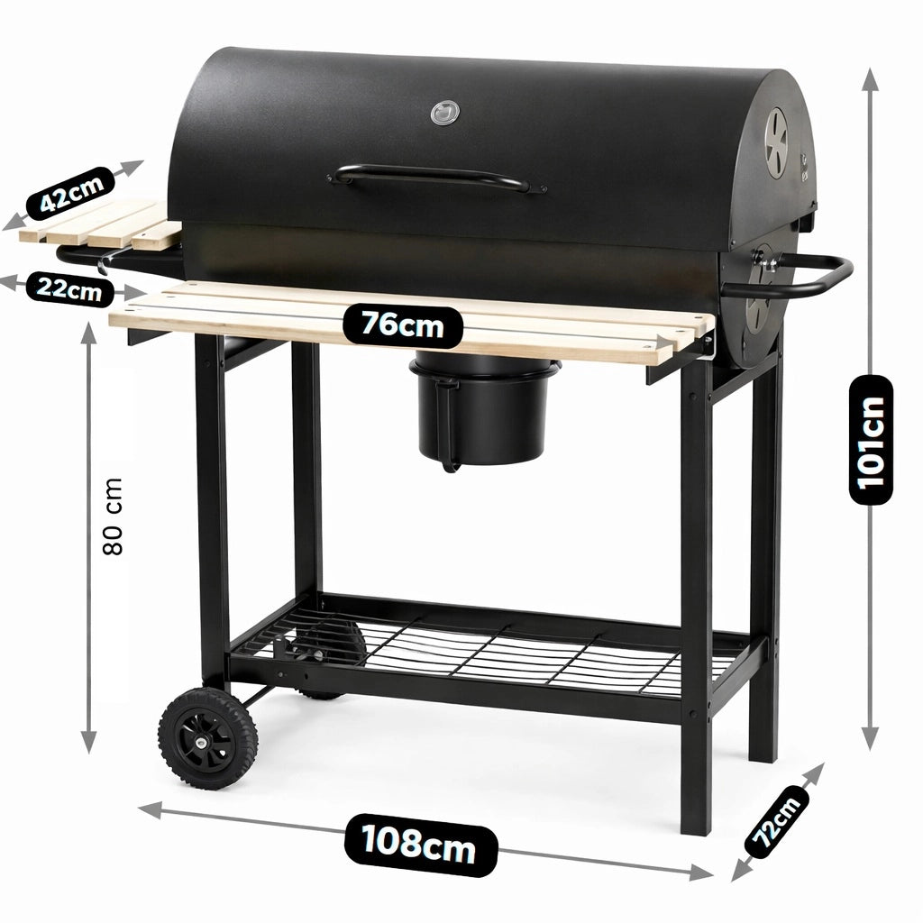 BARBECUE A CARBONELLA GRINGO 108X72XH101CM