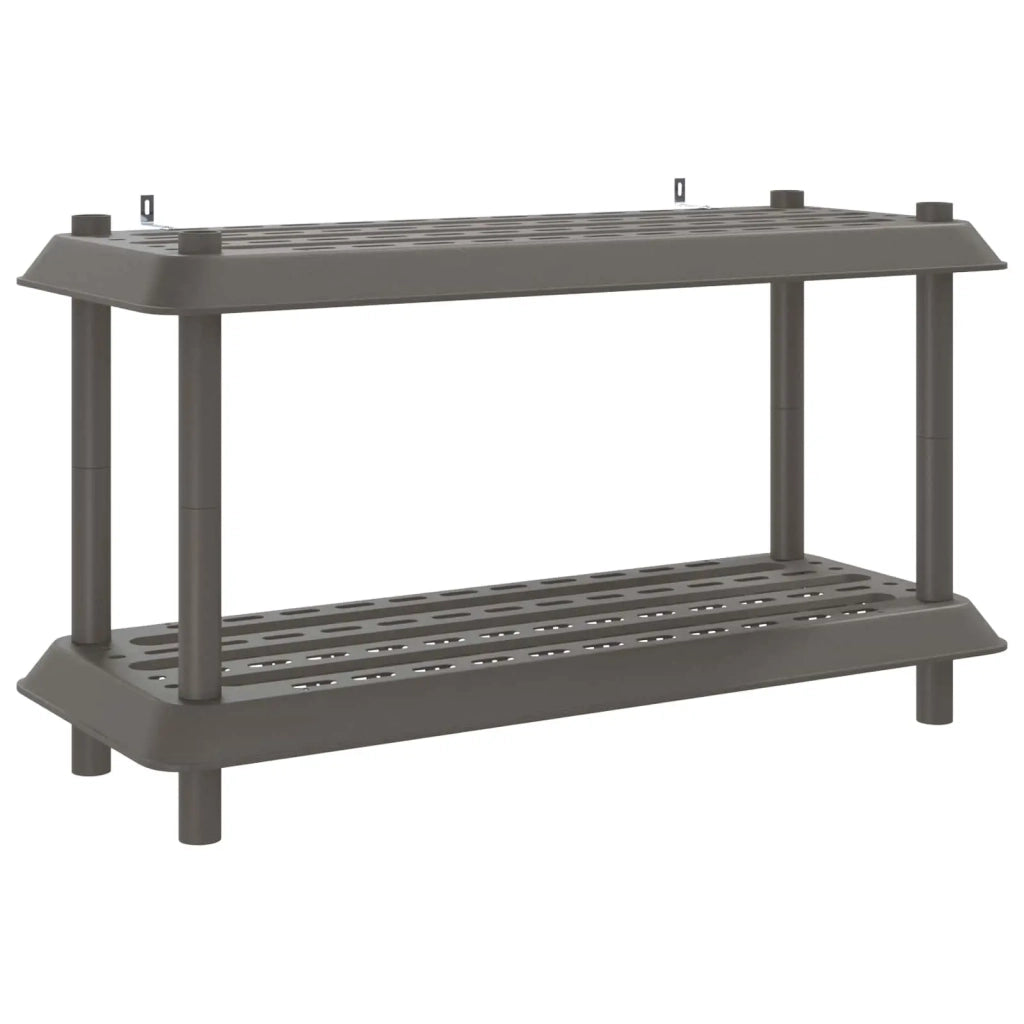 Unità di scaffalatura 2 livelli 100 x 40 x 55,5 cm PP 8011743