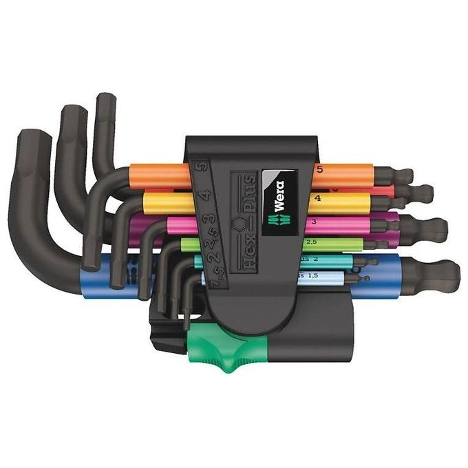 Wera 05133164001 chiave esagonale Set di chiavi esagonali a L Metrico 9 pezzo(i)