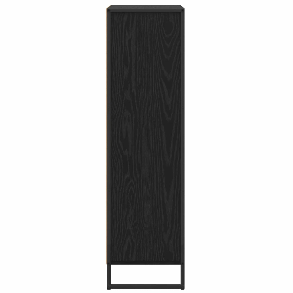 Armadio per Libri Rovere Nero 68 x 30 x 108.5 cm 886540
