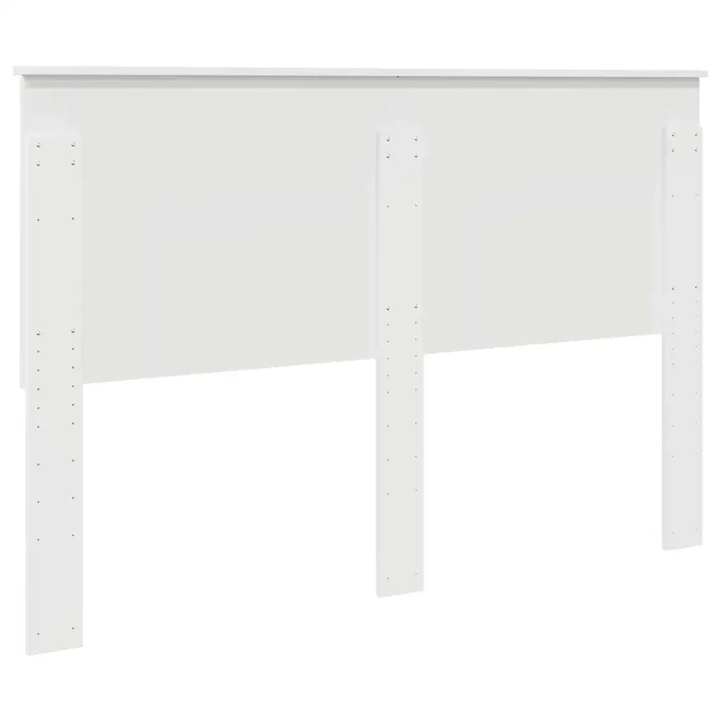 Testiera-Testata-Testiera Decorativa Bianco Lucido 150 cm Legno multistrato 871001