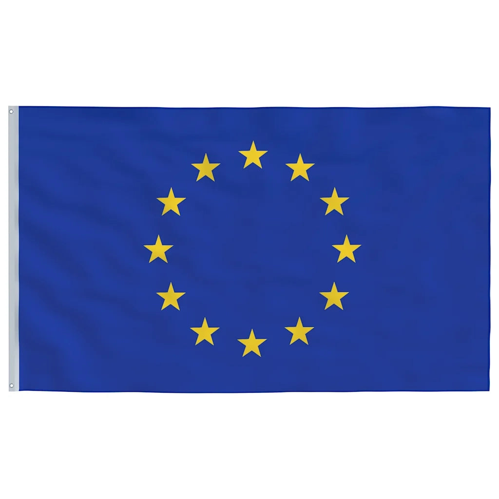 Asta e Bandiera Europa 6,08 m Alluminio 3147114