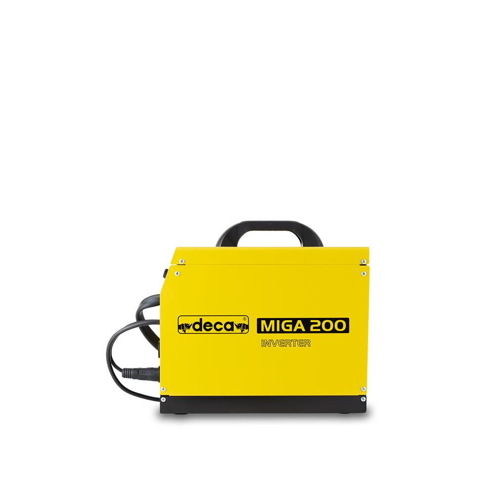 SALDATRICE INVERTER SALDATURA A FILO MIG/MAG NO GAS MMA 150Ah MIGA 200 DECA