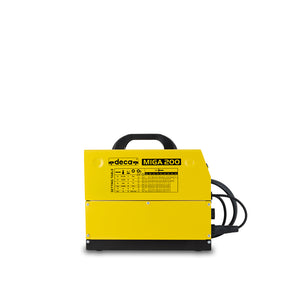 SALDATRICE INVERTER SALDATURA A FILO MIG/MAG NO GAS MMA 150Ah MIGA 200 DECA