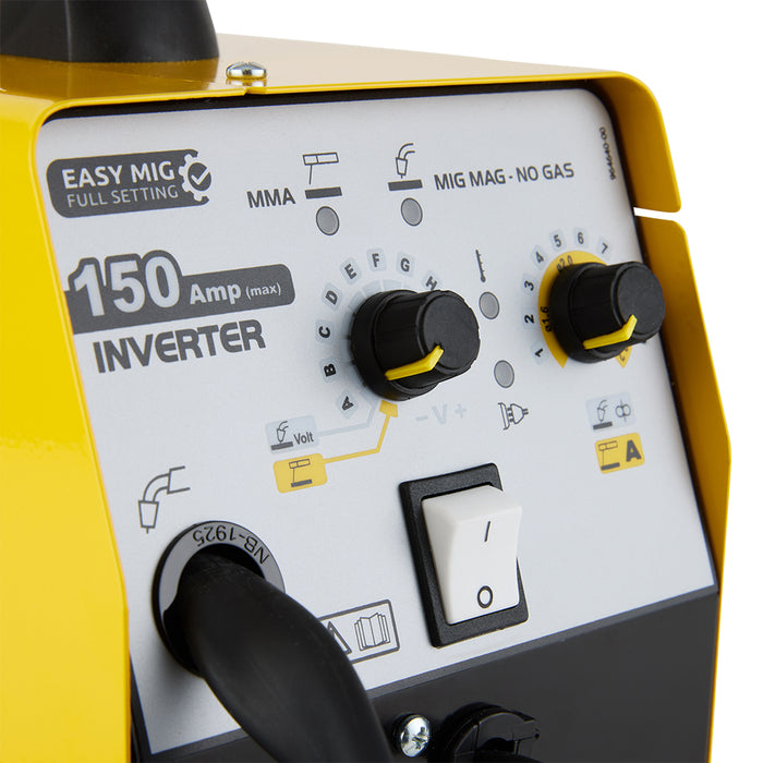 SALDATRICE INVERTER SALDATURA A FILO MIG/MAG NO GAS MMA 150Ah MIGA 200 DECA