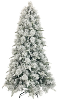 Albero di Natale Artificiale Innevato 210 cm 65 Rami  Foresta Premium Verde