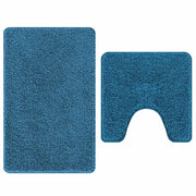 Set di tappetini antiscivolo per il bagno 2 pz Blu PP CFW3445837
