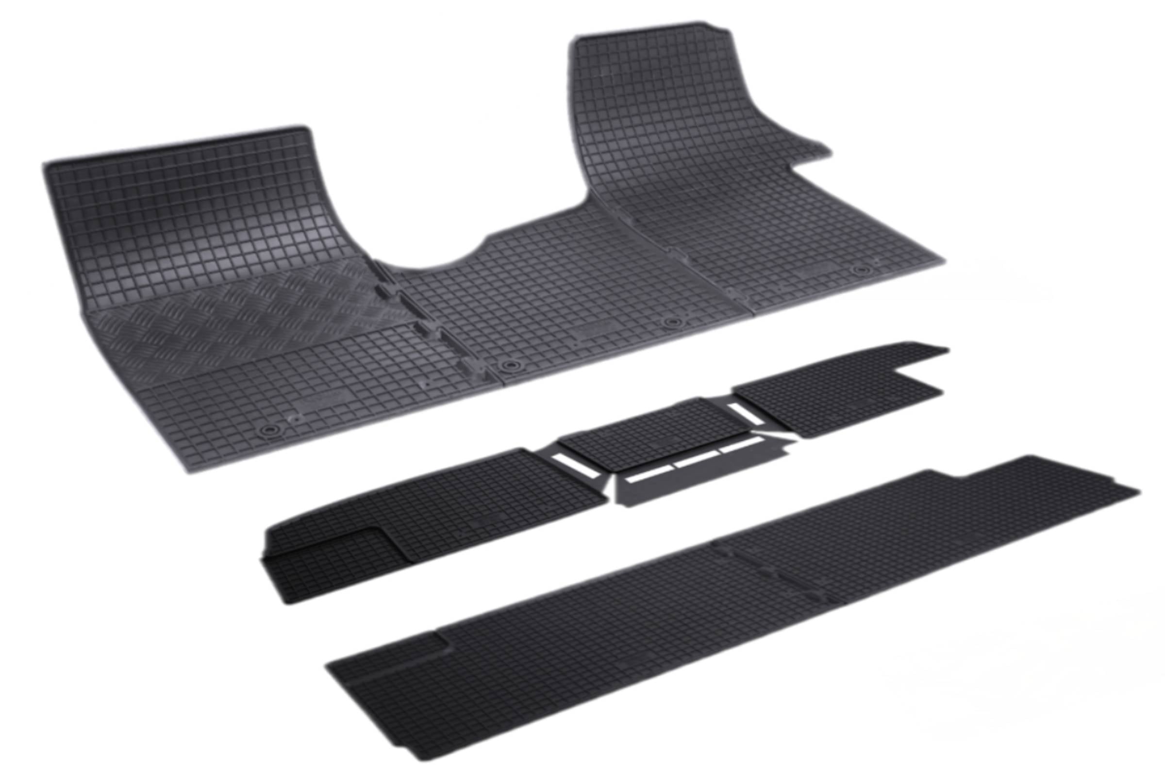 Tappetini in Gomma per Opel Vivaro dal 2014 - 8/9 posti