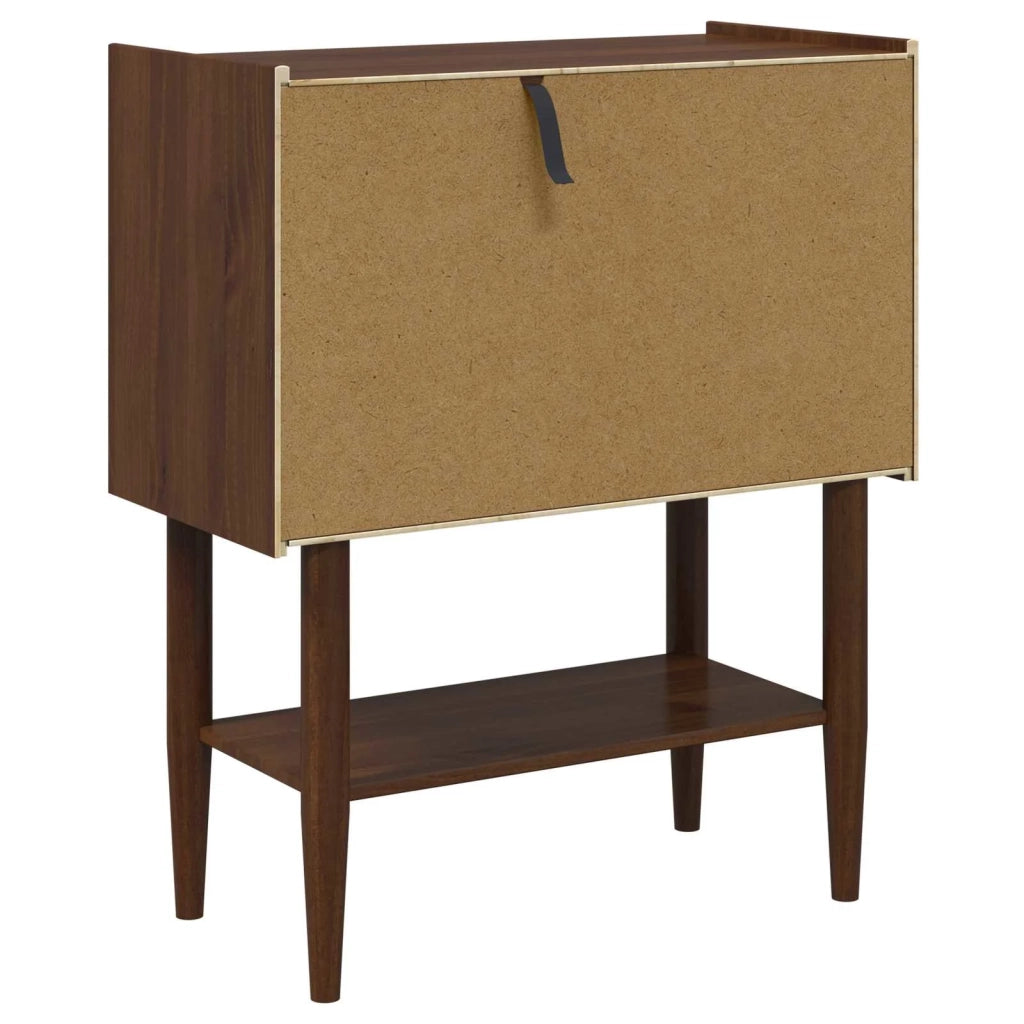 Tavolo consolle BILBAO Caramello scuro 80 x 40 x 95 cm 42041336