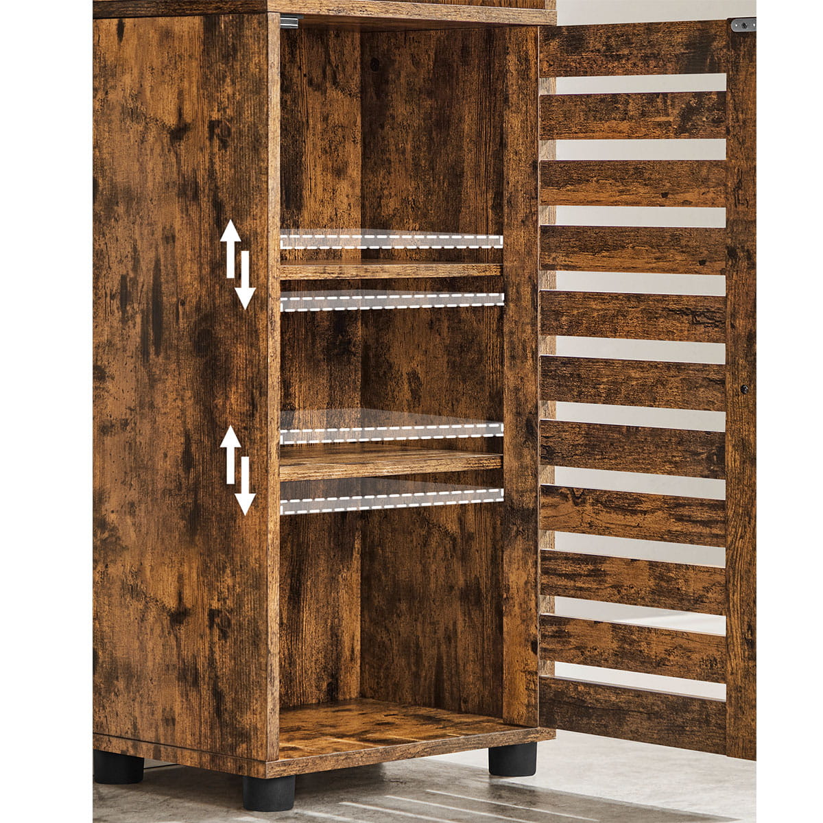 MOBILE DA BAGNO Valora in stile rustico marrone loft per interni domestici