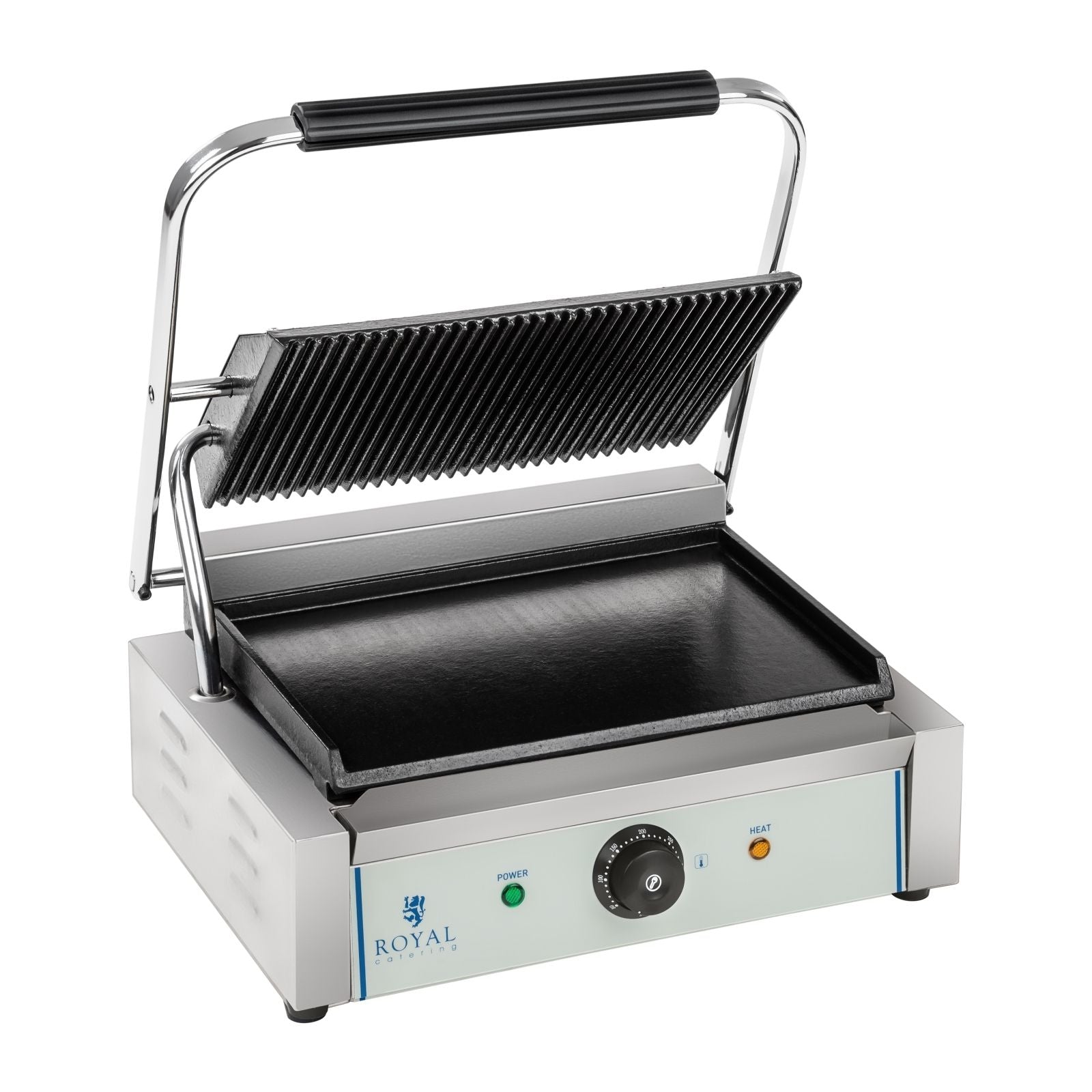 Macchina per panini - 1 x 2.200 watt professionale in acciaio inox 3614034