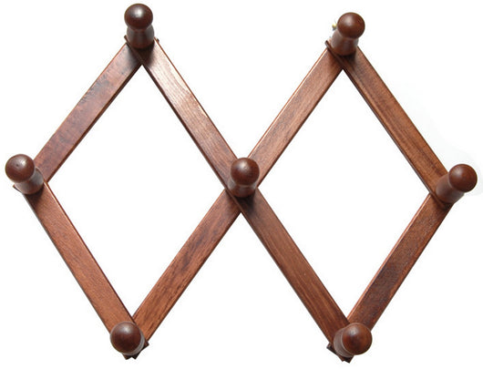 appendiabiti estensibile a 7 ganci noce cod:ferx.23027