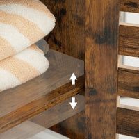 Mobiletto da bagno VALORA rustico marrone per organizzare lo spazio BBK142X01V1